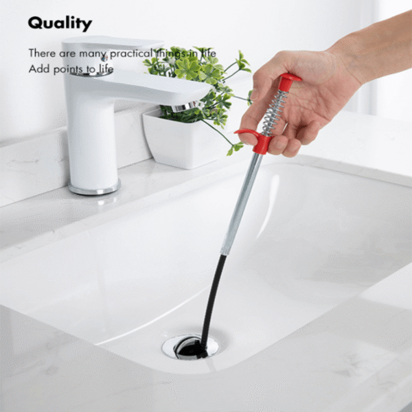 200 cm Drain Cleaner Stick Metal Wire