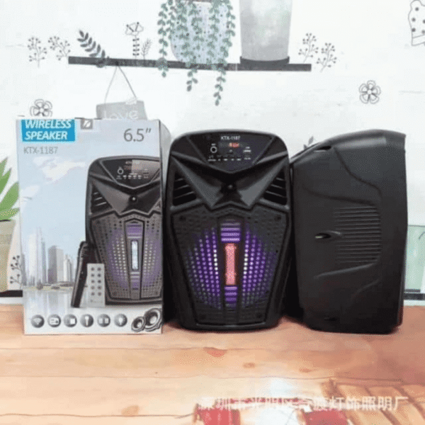 6.5 Inch LED Bluetooth Speaker with Microphone KTX-1187