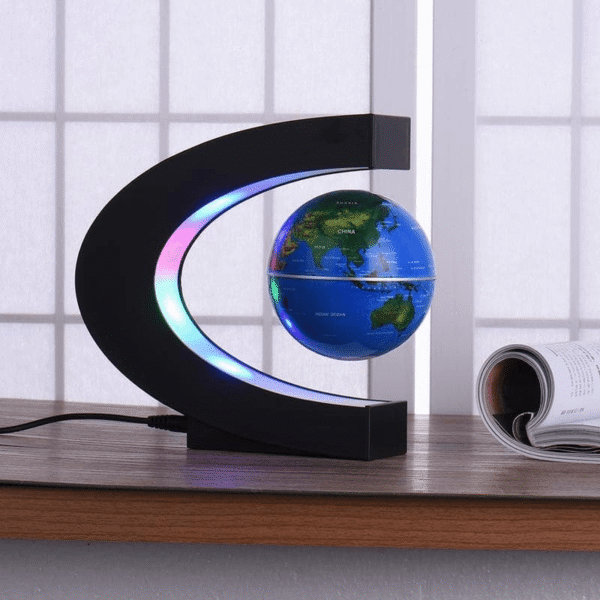 LED Night Light C Shaped Globe Atmosphere Lamp