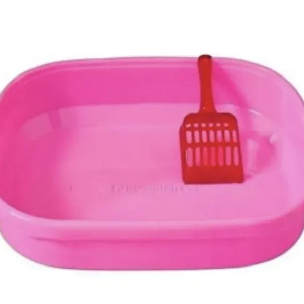 PawComfort Cat Litter Tray with Scoop