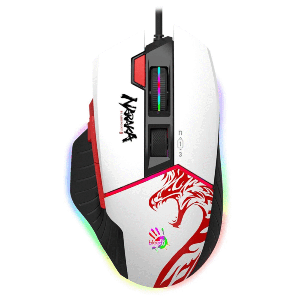 W95 Max 12000 CPI Ultra Core Activated RGB Gaming Wired Mouse